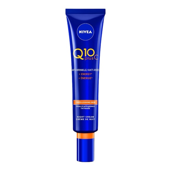 NIVEA Q10 PLUS C ANTI-WRINKLE NIGHT CREAM 40ML - BRAND NEW, NO BOX - Picture 1 of 2